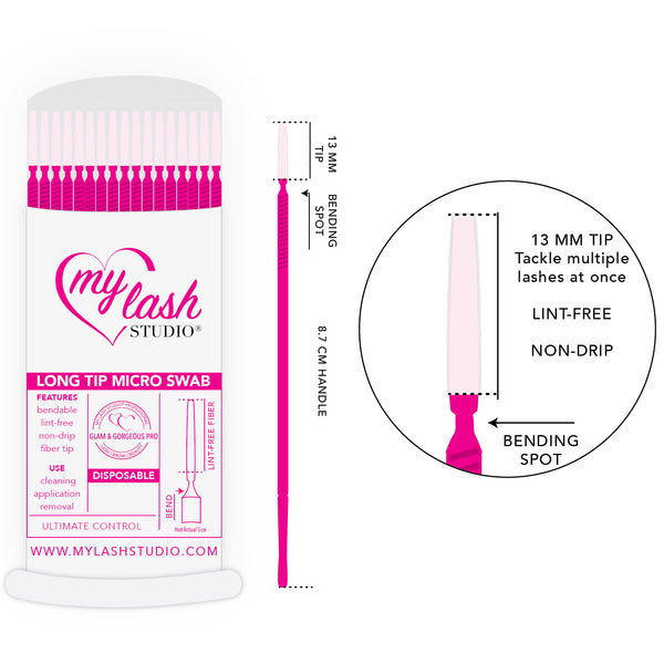 Long tip Micro Swab